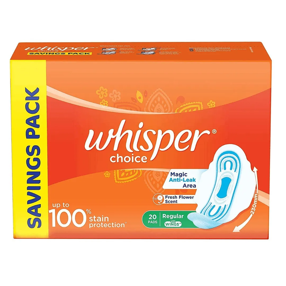 Whisper Bindazzz Nights Pads for Women XXL Plus- 6 Pads, Whisper-bindazz-XXL+-6s